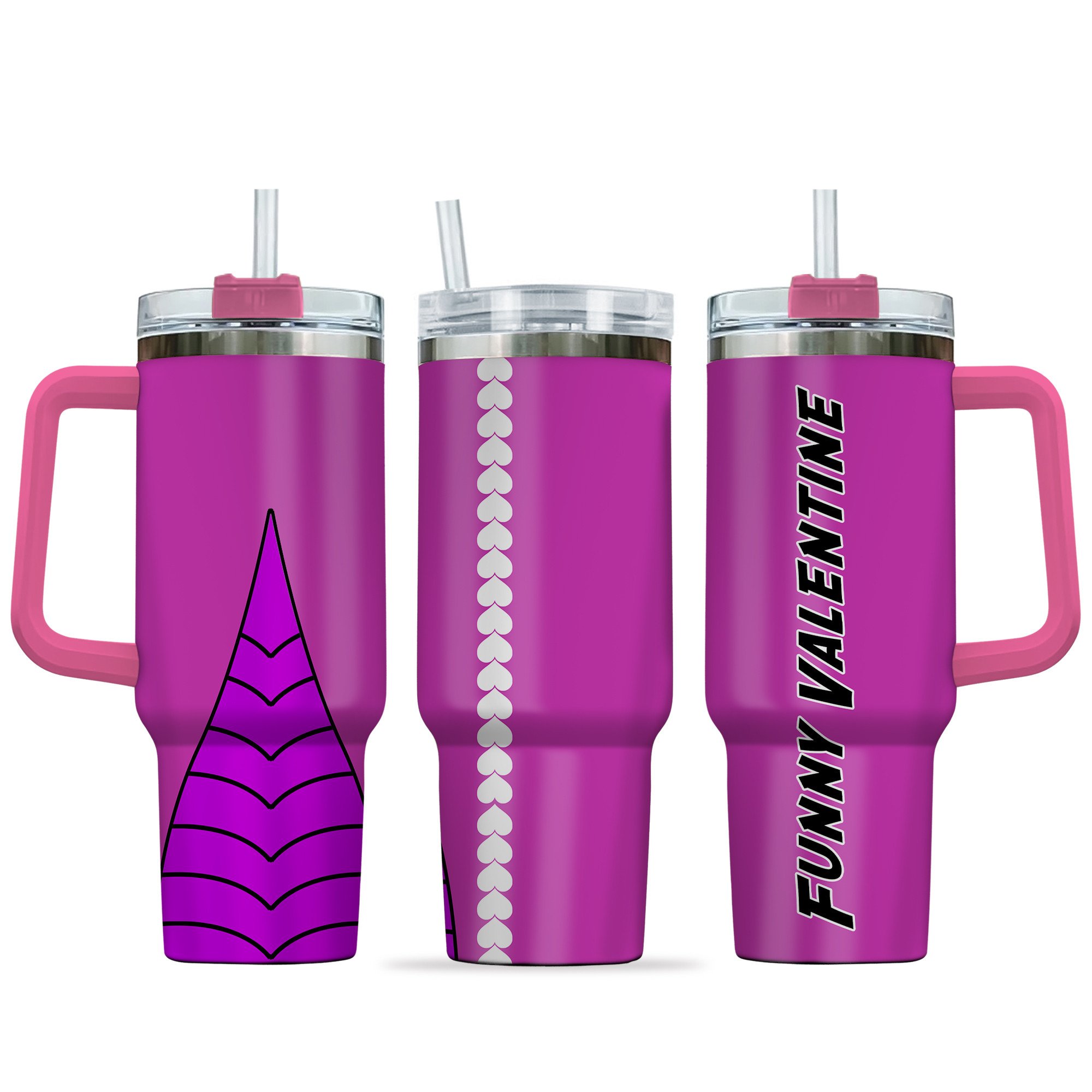 Hydratemerch Funny Valentine JoJo's Bizarre Anime Custom Stanley Quencher 40oz Stainless Steel Tumbler With Handle